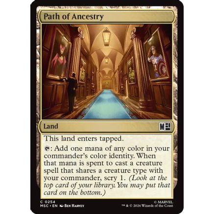 Path of Ancestry (MSC-254) - Commander: Marvel Super Heroes