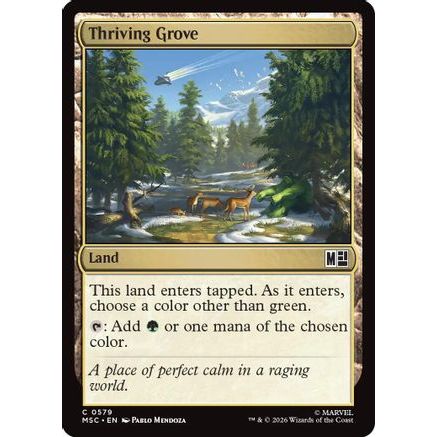 Thriving Grove (MSC-579) - Commander: Marvel Super Heroes Foil
