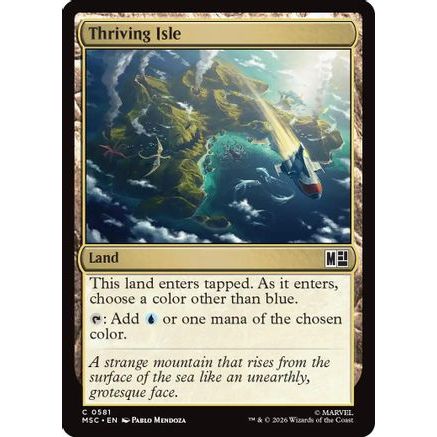 Thriving Isle (MSC-581) - Commander: Marvel Super Heroes Foil