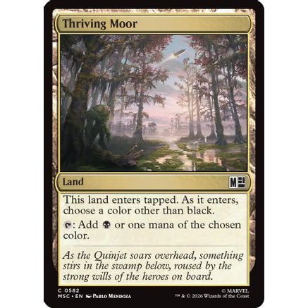 Thriving Moor (MSC-582) - Commander: Marvel Super Heroes Foil
