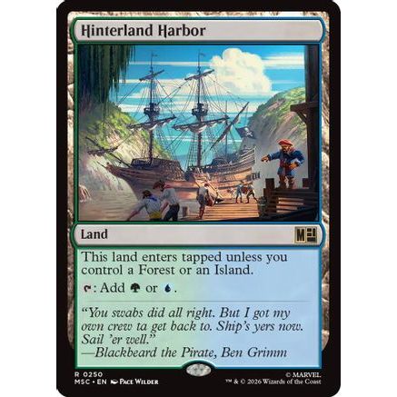 Hinterland Harbor (Surge Foil) (MSC-250) - Commander: Marvel Super Heroes Foil