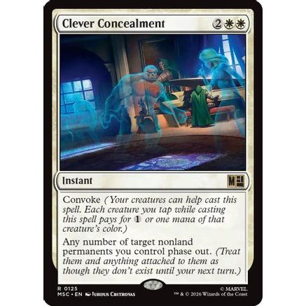 Clever Concealment (MSC-125) - Commander: Marvel Super Heroes