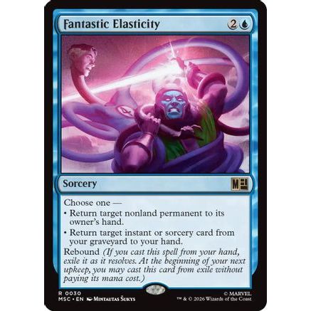 Fantastic Elasticity (Surge Foil) (MSC-030) - Commander: Marvel Super Heroes Foil