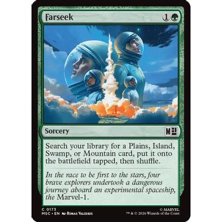Farseek (0173) (Surge Foil) (MSC-173) - Commander: Marvel Super Heroes Foil