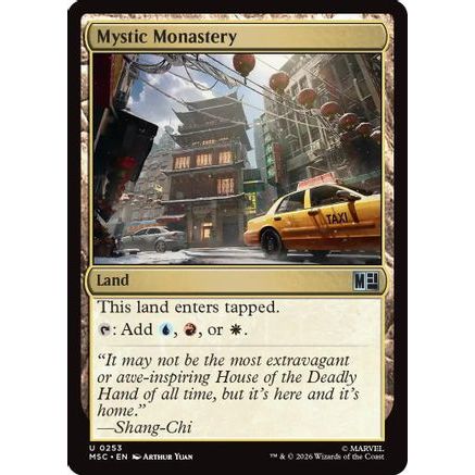 Mystic Monastery (Surge Foil) (MSC-253) - Commander: Marvel Super Heroes Foil