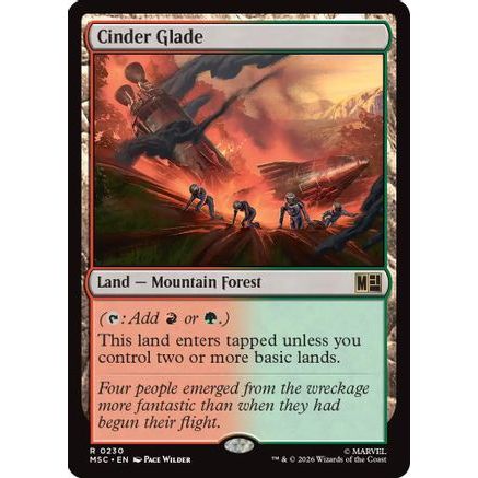 Cinder Glade (MSC-230) - Commander: Marvel Super Heroes