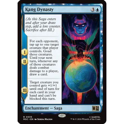 Kang Dynasty (Surge Foil) (MSC-035) - Commander: Marvel Super Heroes Foil