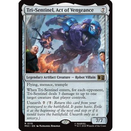 Tri-Sentinel, Act of Vengeance (MSC-115) - Commander: Marvel Super Heroes