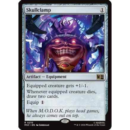 Skullclamp (Surge Foil) (MSC-210) - Commander: Marvel Super Heroes Foil