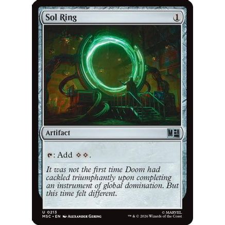Sol Ring (0213) (MSC-213) - Commander: Marvel Super Heroes