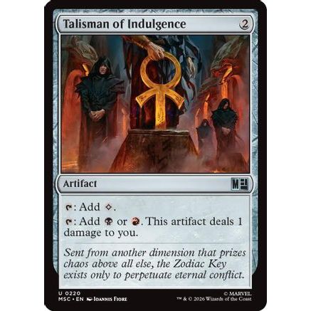 Talisman of Indulgence (MSC-220) - Commander: Marvel Super Heroes