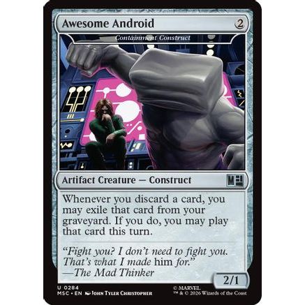Awesome Android - Containment Construct (MSC-284) - Commander: Marvel Super Heroes