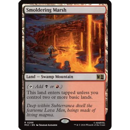 Smoldering Marsh (MSC-266) - Commander: Marvel Super Heroes