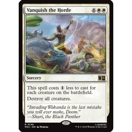 Vanquish the Horde (MSC-146) - Commander: Marvel Super Heroes