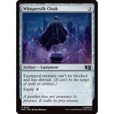 Whispersilk Cloak (MSC-225) - Commander: Marvel Super Heroes