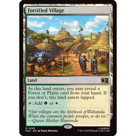 Fortified Village (MSC-245) - Commander: Marvel Super Heroes