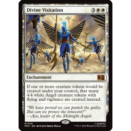 Divine Visitation (Surge Foil) (MSC-131) - Commander: Marvel Super Heroes Foil