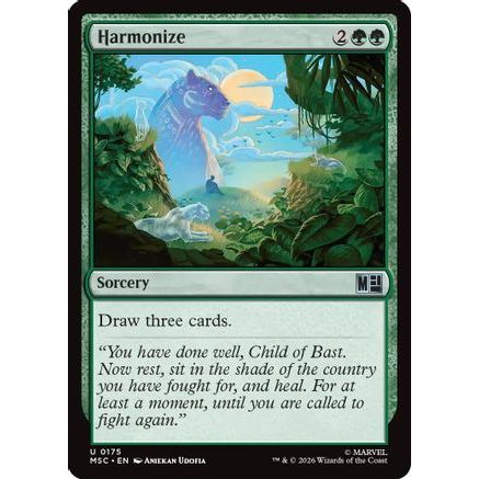 Harmonize (Surge Foil) (MSC-175) - Commander: Marvel Super Heroes Foil