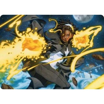 Photon, Mighty Marvel Art Card (AAMSH-034) - Art Series: Marvel Super Heroes