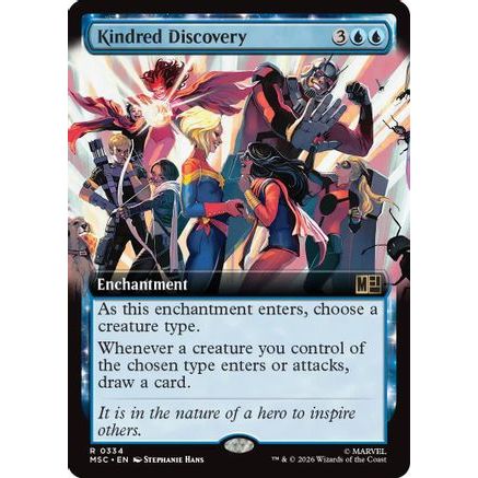 Kindred Discovery (Extended Art) (MSC-334) - Commander: Marvel Super Heroes