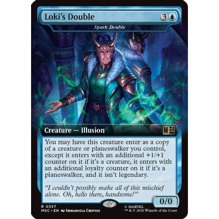 Loki's Double - Spark Double (Extended Art) (MSC-337) - Commander: Marvel Super Heroes Foil
