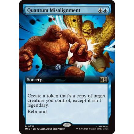 Quantum Misalignment (Extended Art) (MSC-339) - Commander: Marvel Super Heroes