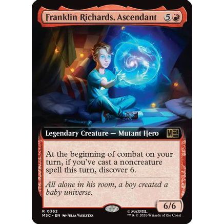 Franklin Richards, Ascendant (Extended Art) (MSC-362) - Commander: Marvel Super Heroes