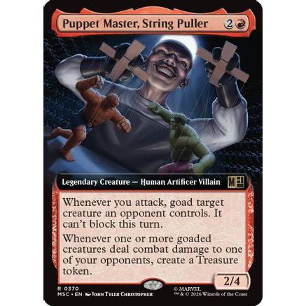 Puppet Master, String Puller (Extended Art) (MSC-370) - Commander: Marvel Super Heroes