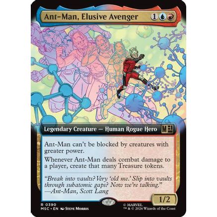 Ant-Man, Elusive Avenger (Extended Art) (MSC-390) - Commander: Marvel Super Heroes