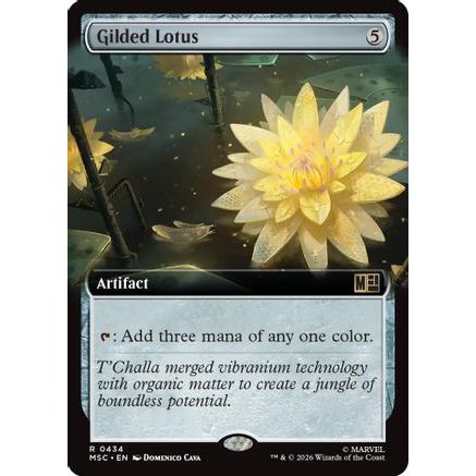 Gilded Lotus (Extended Art) (MSC-434) - Commander: Marvel Super Heroes