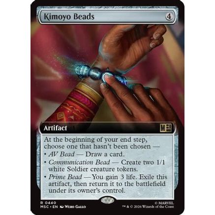 Kimoyo Beads (Extended Art) (MSC-440) - Commander: Marvel Super Heroes Foil