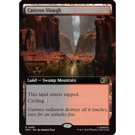 Canyon Slough (Extended Art) (MSC-463) - Commander: Marvel Super Heroes