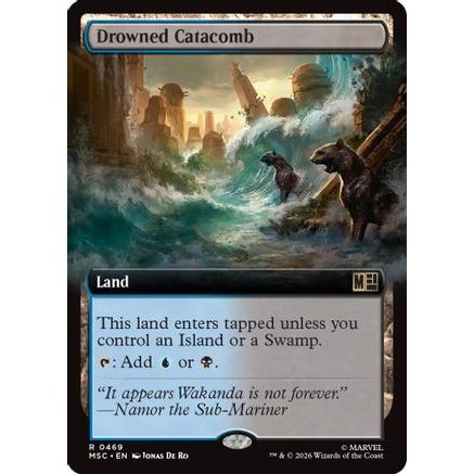 Drowned Catacomb (Extended Art) (MSC-469) - Commander: Marvel Super Heroes