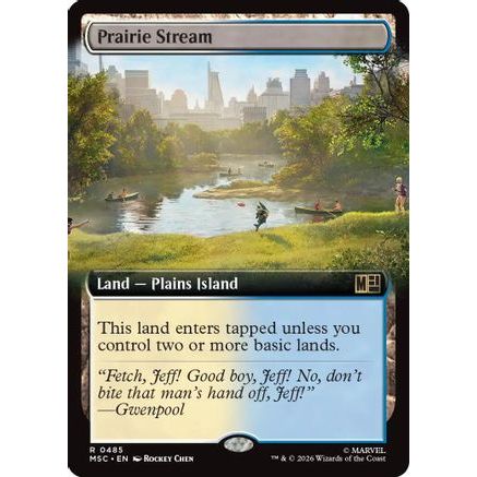 Prairie Stream (Extended Art) (MSC-485) - Commander: Marvel Super Heroes
