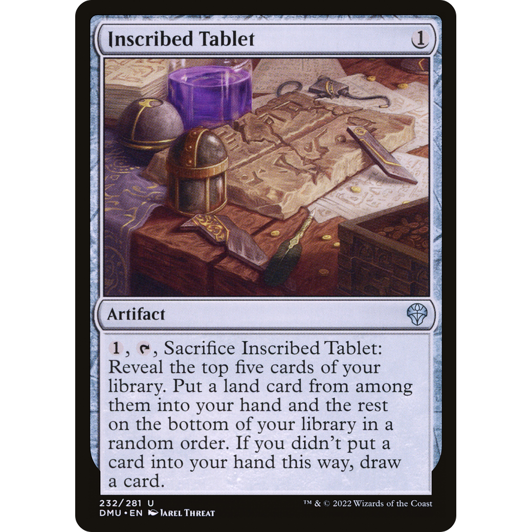 Inscribed Tablet (DMU-232) - Dominaria United