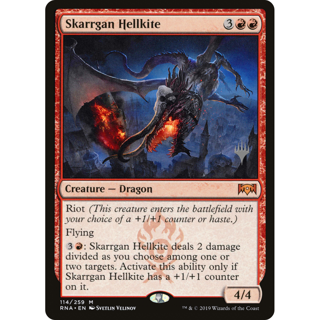 Skarrgan Hellkite (PPM20-114) - Ravnica Allegiance Promos Foil