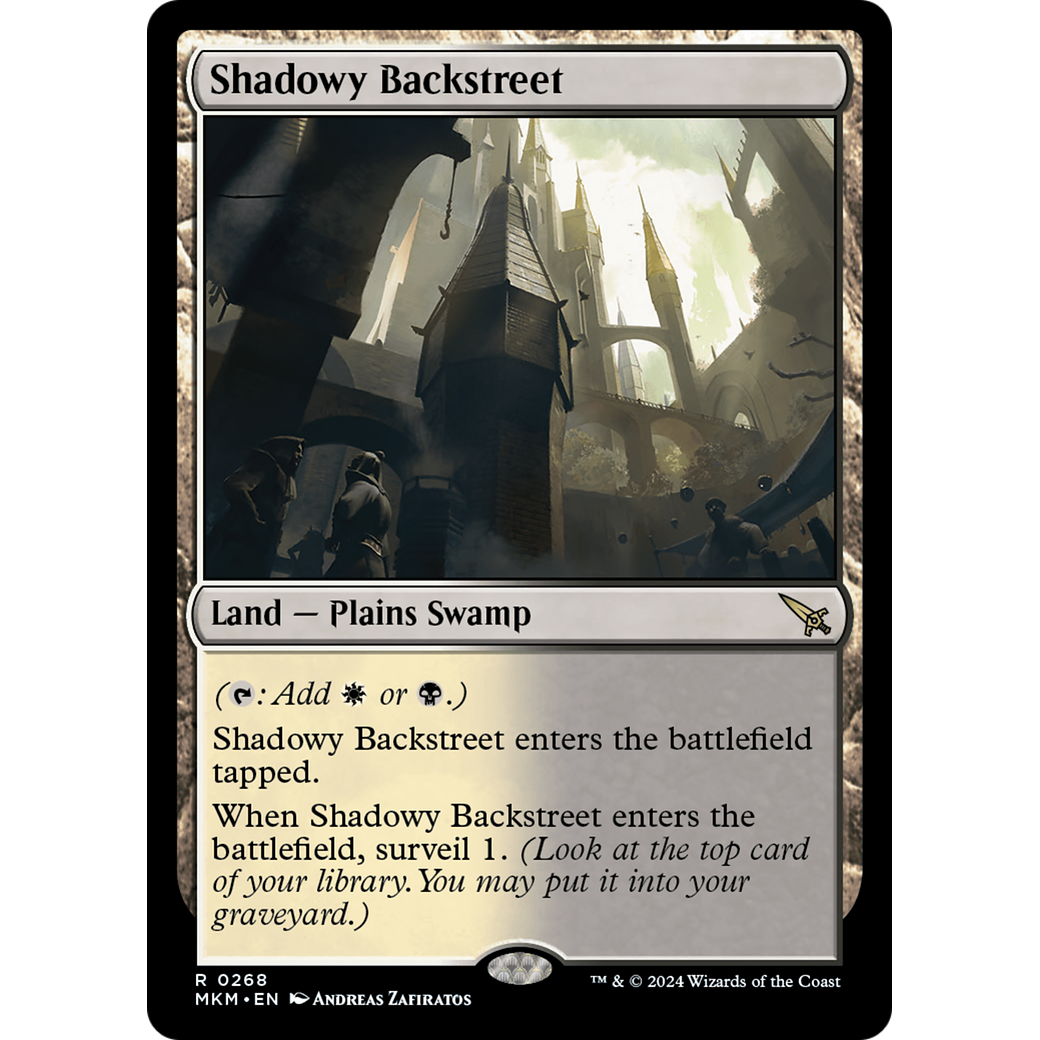 Shadowy Backstreet (MKM-268) - Murders at Karlov Manor