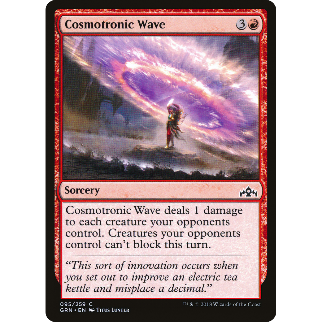 Cosmotronic Wave (GRN-095) - Guilds of Ravnica