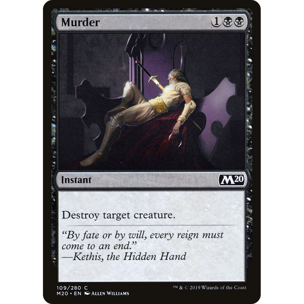 Murder (M20-109) - Core Set 2020
