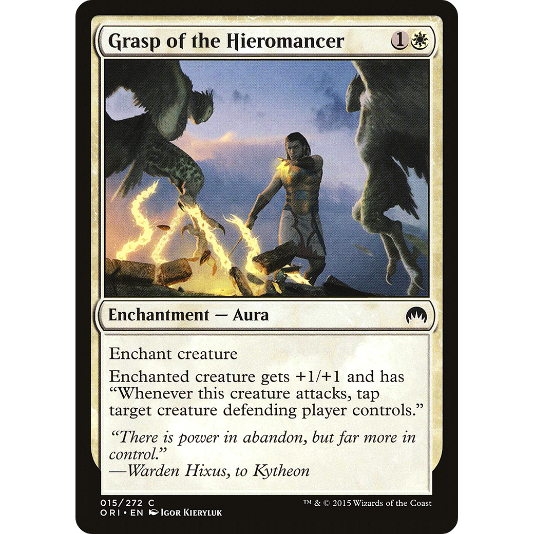 Grasp of the Hieromancer (ORI-015) - Magic Origins