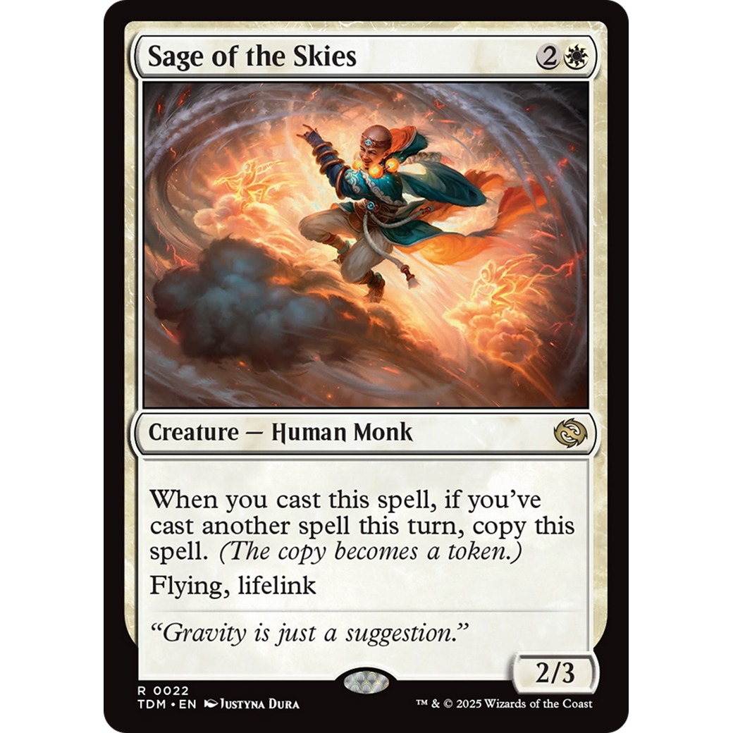 Sage of the Skies (TDM-022) - Tarkir: Dragonstorm