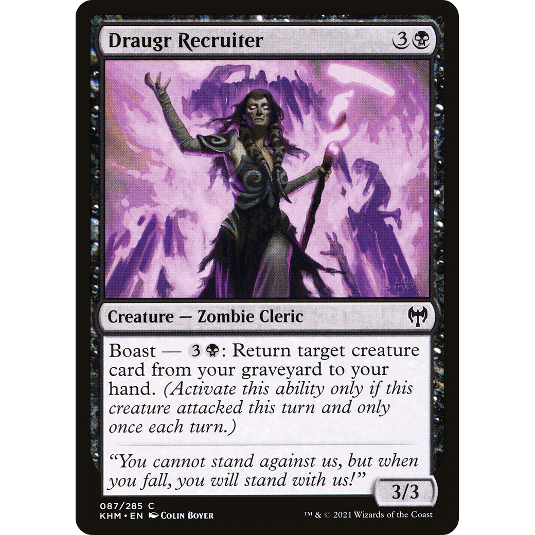 Draugr Recruiter (KHM-087) - Kaldheim Foil