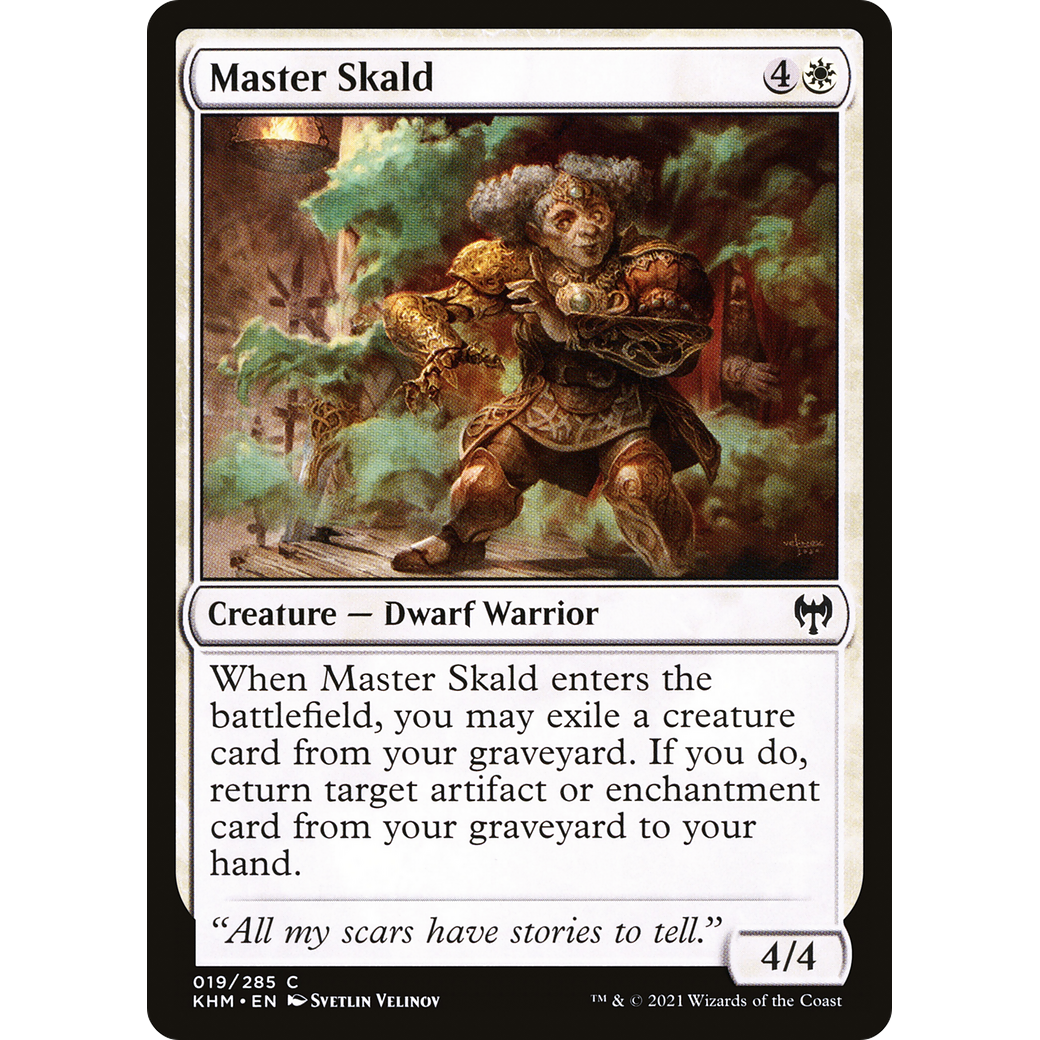 Master Skald (KHM-019) - Kaldheim Foil