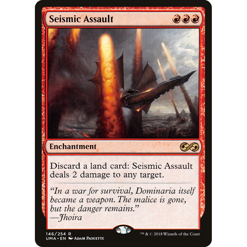 Seismic Assault (UMA-146) - Ultimate Masters Foil