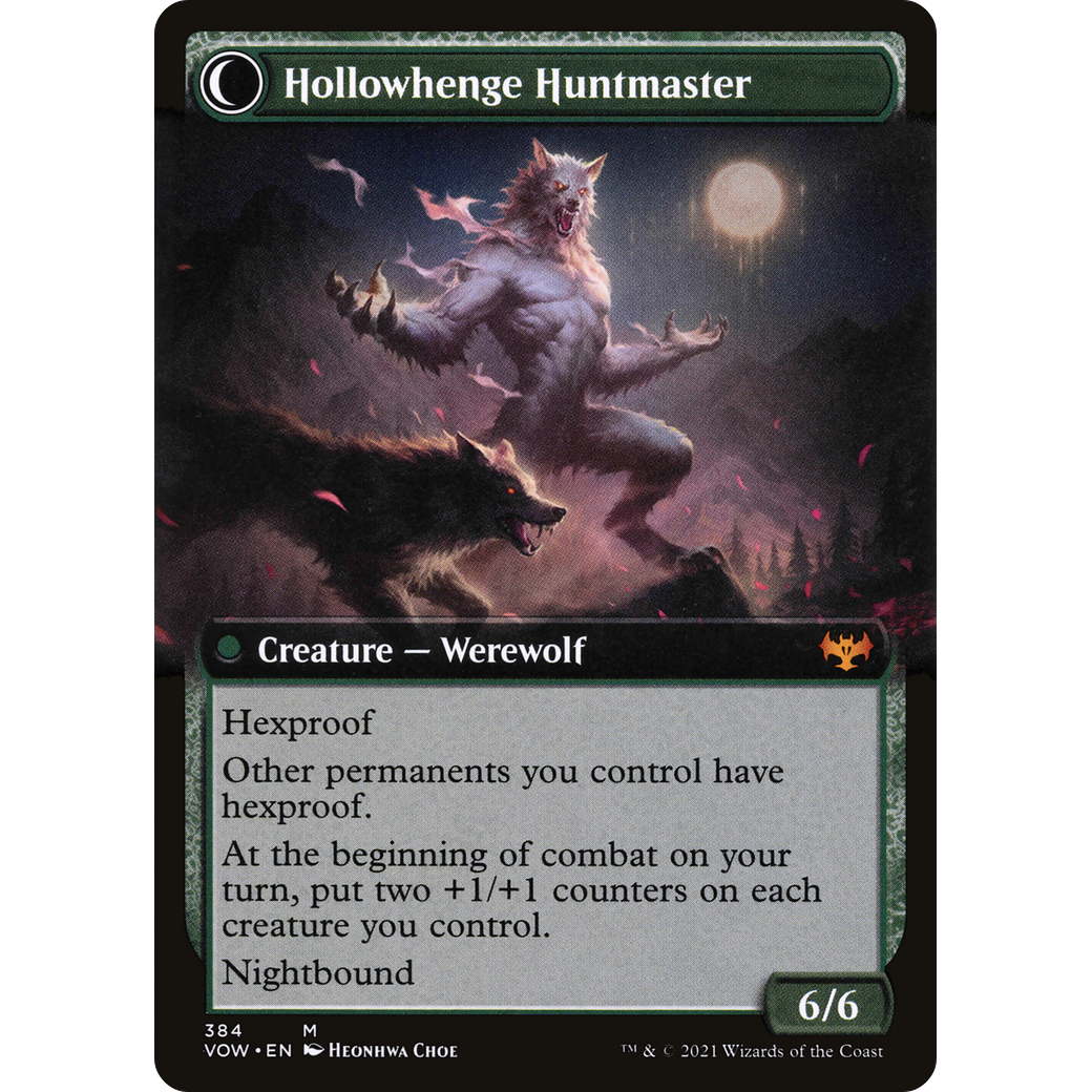 Avabruck Caretaker (Extended Art) (VOW-384) - Innistrad: Crimson Vow: (Extended Art, Double Faced Transform)