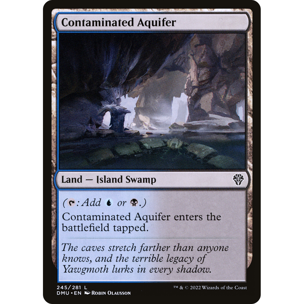 Contaminated Aquifer (DMU-245) - Dominaria United