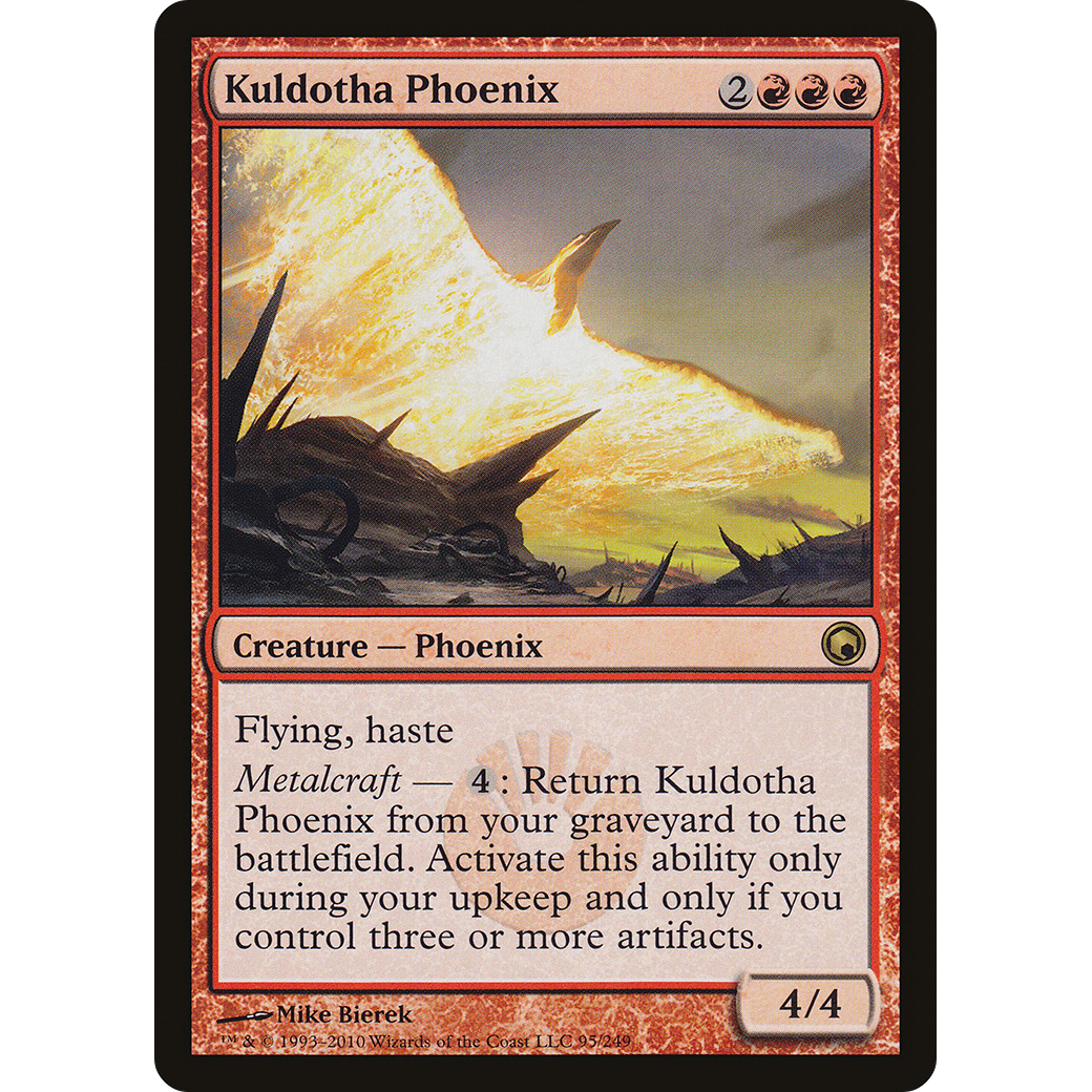 Kuldotha Phoenix (SOM-095) - Scars of Mirrodin