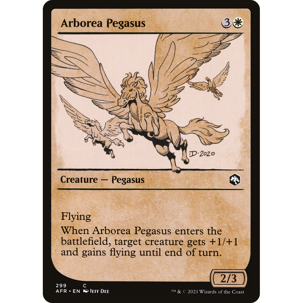 Arborea Pegasus (Showcase) (AFR-299) - Adventures in the Forgotten Realms: (Showcase)