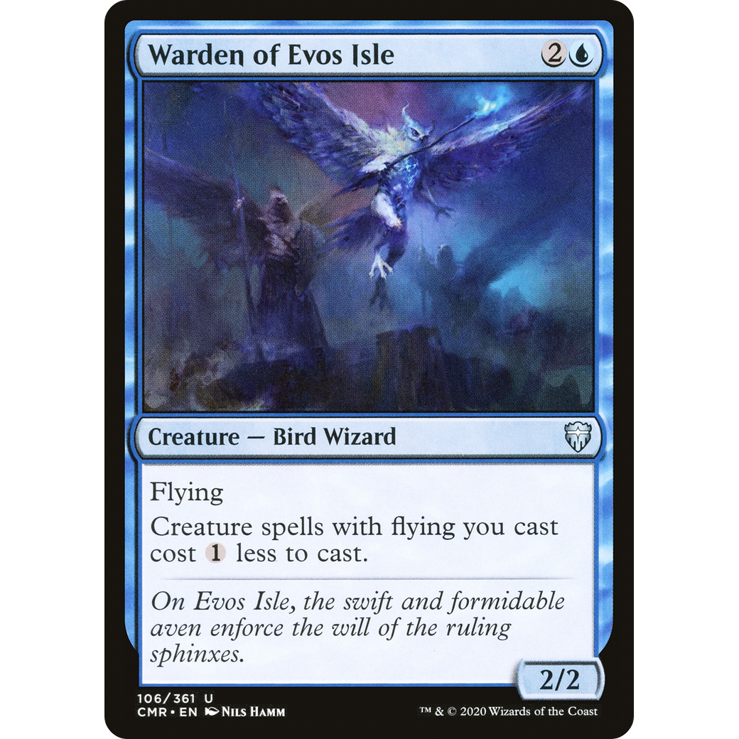 Warden of Evos Isle (CMR-106) - Commander Legends