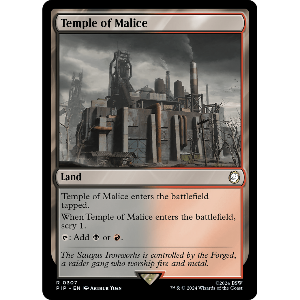 Temple of Malice (PIP-307) - Fallout